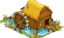 Wassermühle  in Goodgame Big Farm